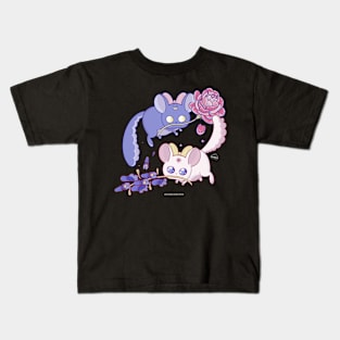 Kawaii Chinchillas Luna and Sol Kids T-Shirt